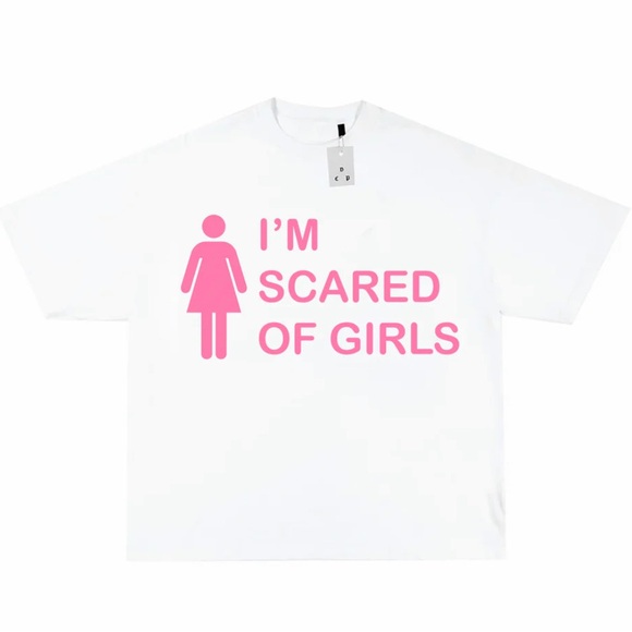i’m scared of girls T-shirt ✅ - Picture 1 of 1